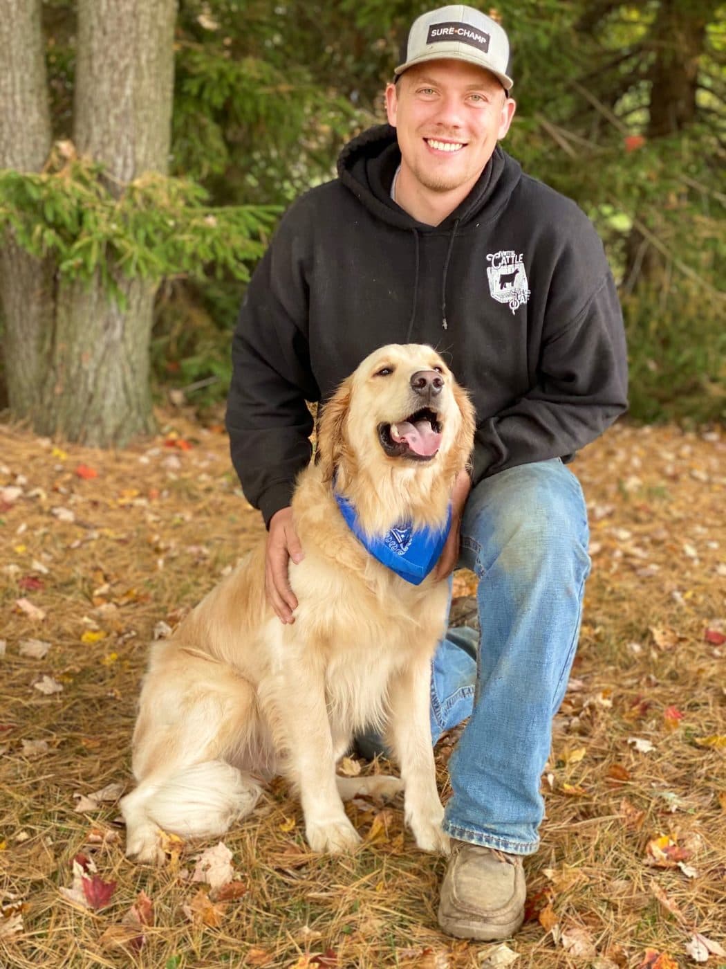 Branden Decker, farm manager