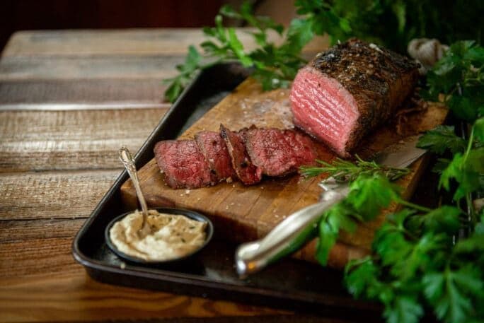 Smoked Roast Beef with Eye of Round Roast